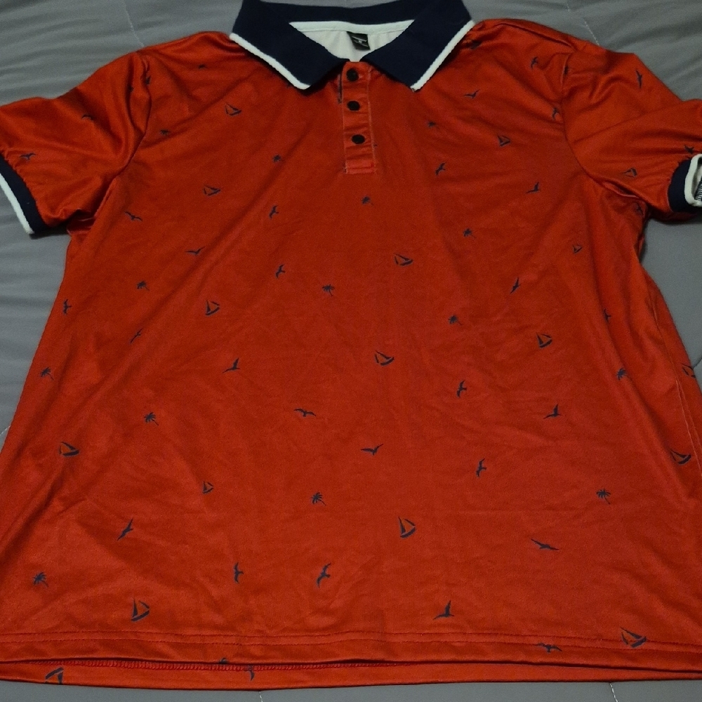 Men's Red Polo Shirt